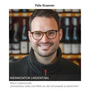 Felix Kraemer Weinkontor Lindenthal Kachel 100x100