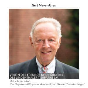 Gert Meyer Jüres Lindenthaler Tierpark Kachel 100x100