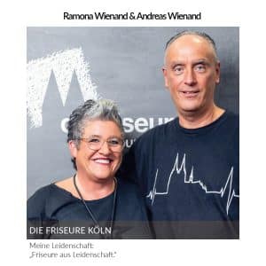 Ramona Wienand & Andreas Wienand Die Friseure Köln Kachel 100x100