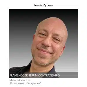 Tomás Zybura FlamencoZentrum Contratiempo Kachel 100x100