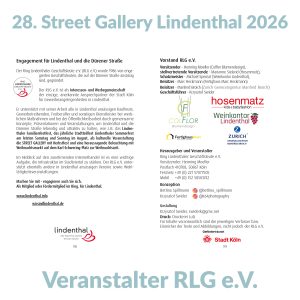 28 Street Gallery Lindenthal INSTA 100x10050. Veranstalter RLG E.V